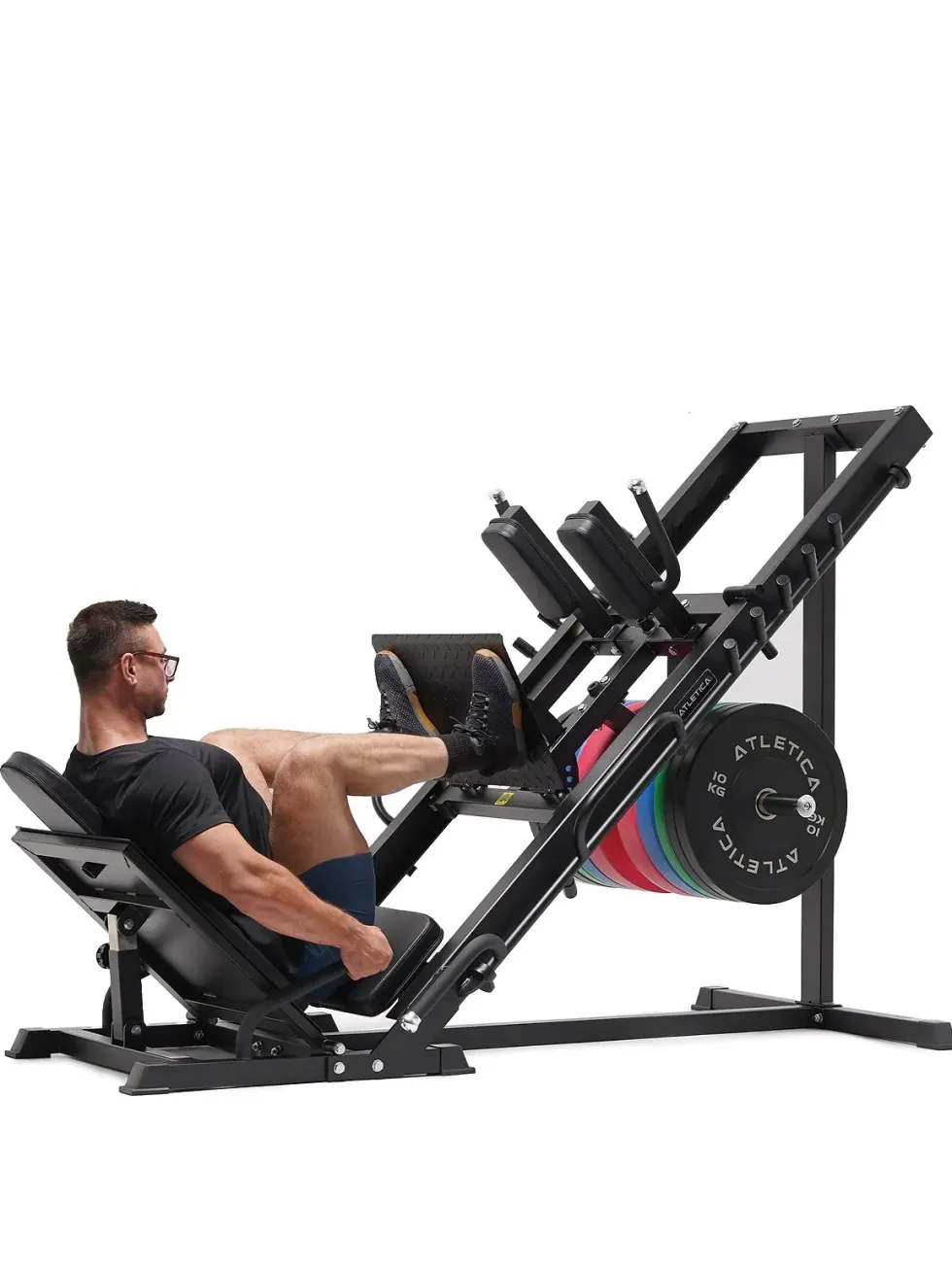 Atlas Set | Beinpresse Hackenschmidt & 200kg Iron Plates