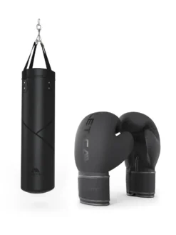 Boxsack mit Gurt | BBX SET | Wandhalterung | Bandagen | J1 Speed Rope