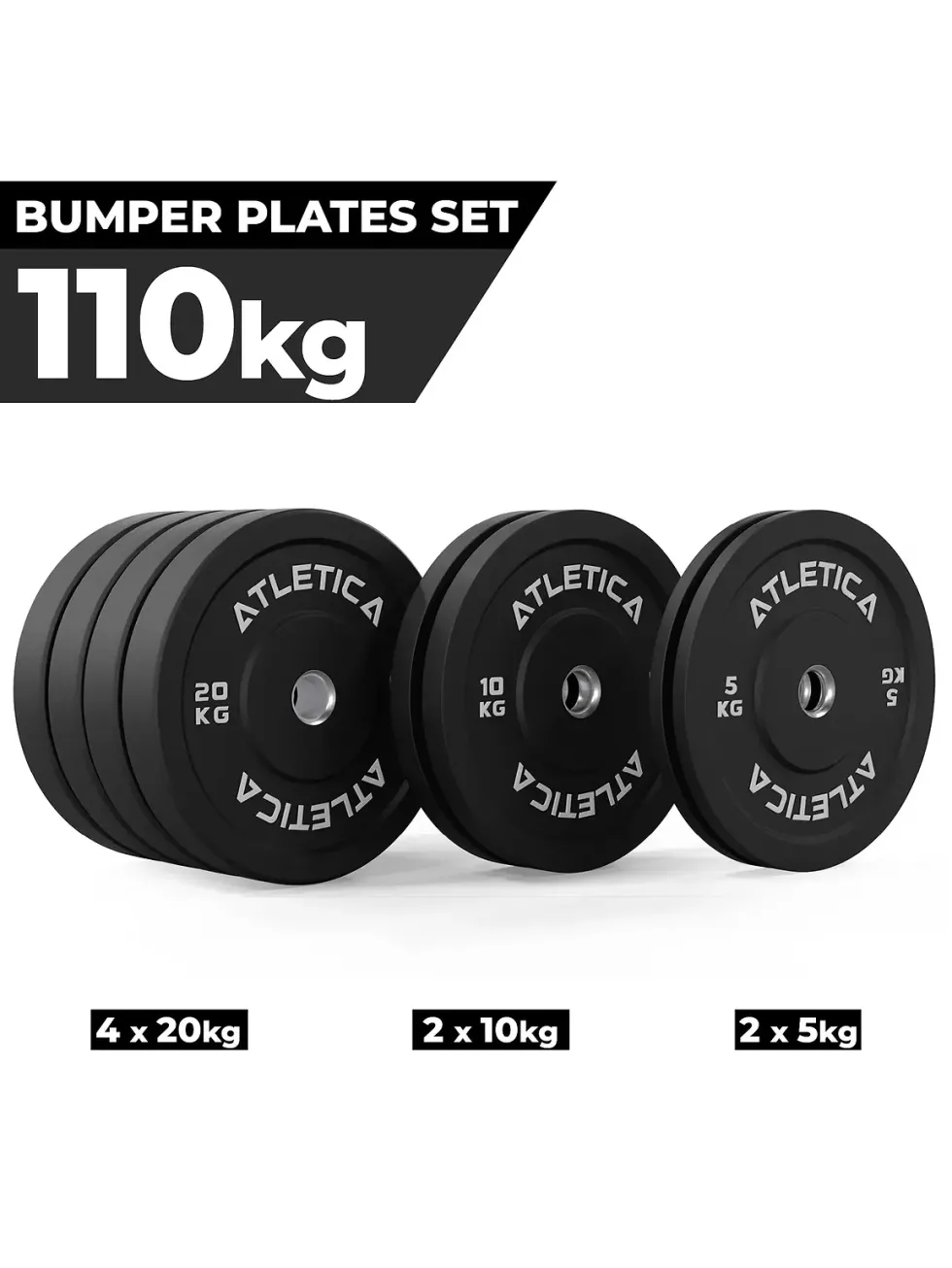 Bumper Plates | Schwarz | SET