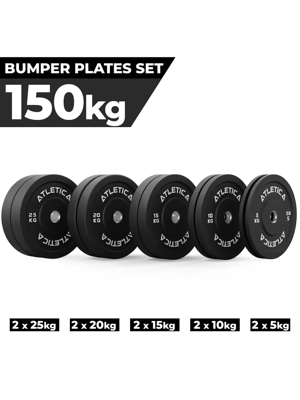 Bumper Plates | Schwarz | SET