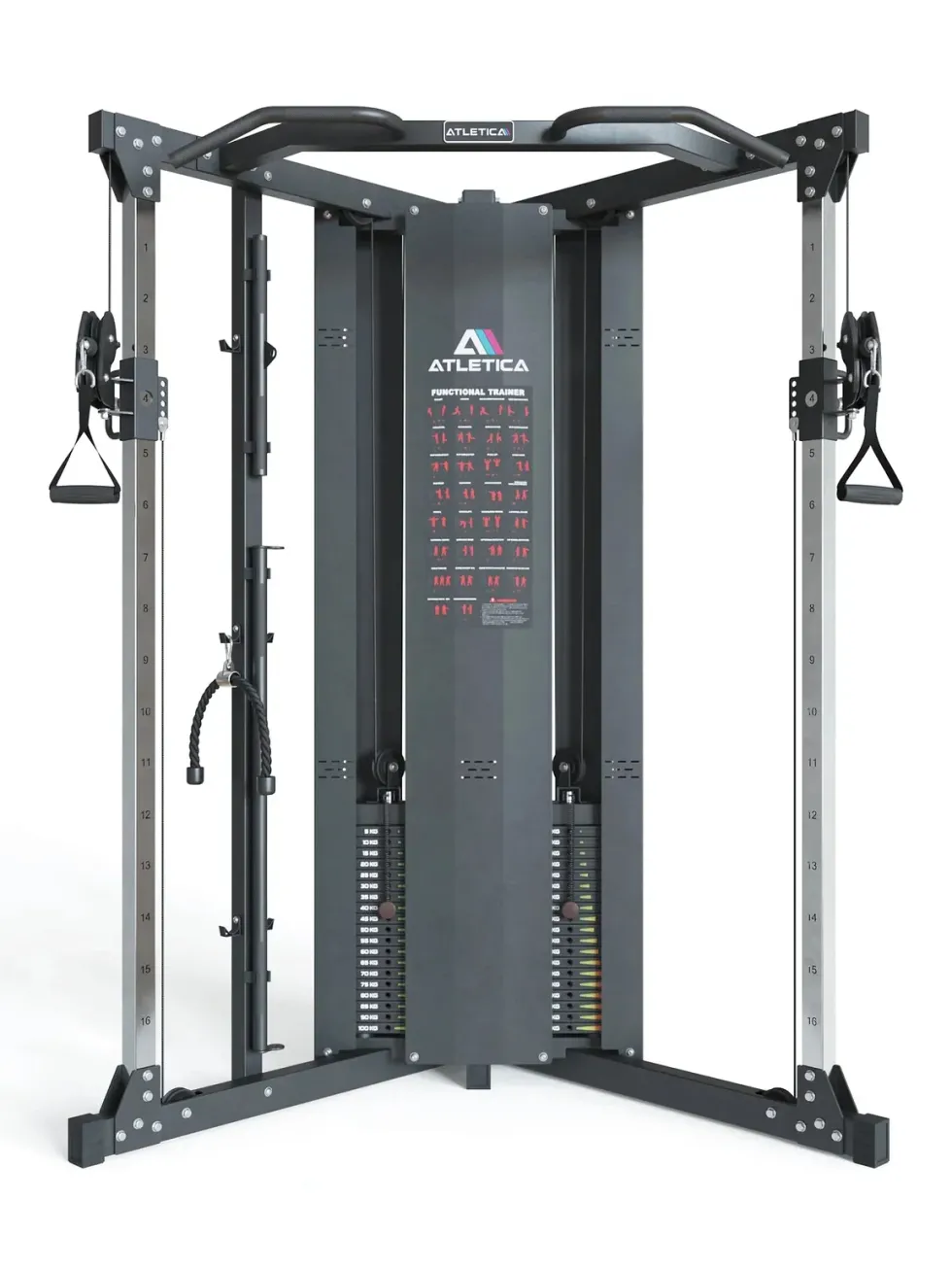 Compact Set | X-Five Low Kabelzugstation & B4 Hantelbank