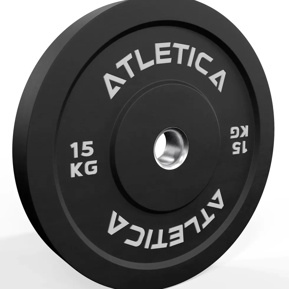 Delta Shadow Set I Delta Langhantel & 120kg Black Bumper Plates