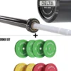 Delta Spectrum Set I Delta Langhantel & 120kg Color Bumper Plates