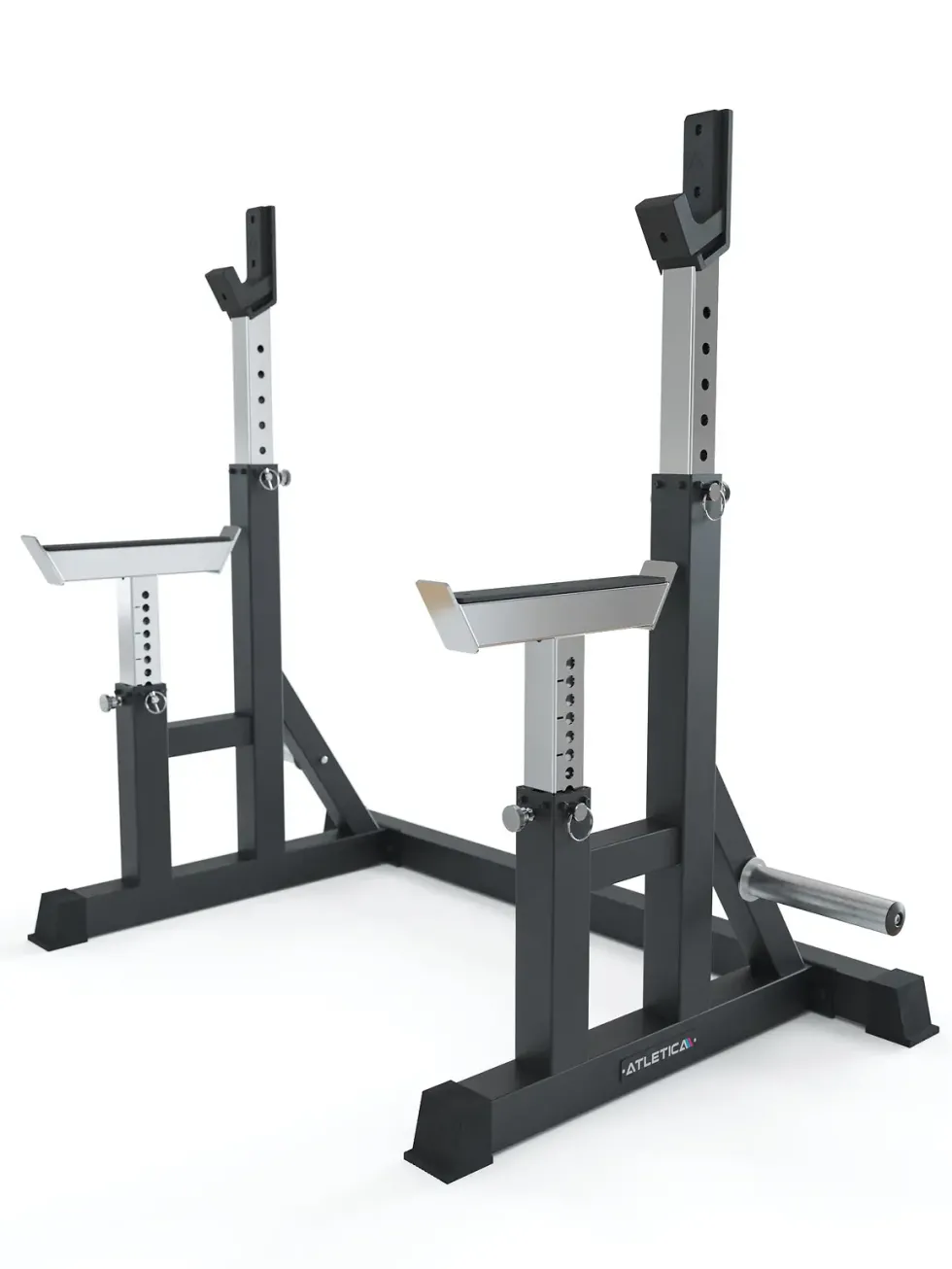 Dome Squat Rack SET | Gamma Langhantel | 120kg Iron Plates