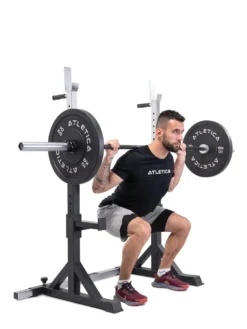 Free Stands Squat Rack SET | Gamma Langhantel | 120kg Iron Plates