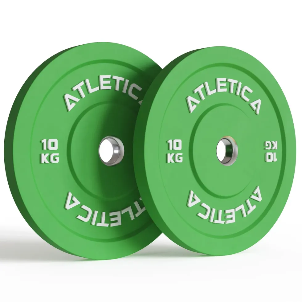Gamma Spectrum Set I Gamma Chrome Langhantel & 120kg Color Bumper Plates