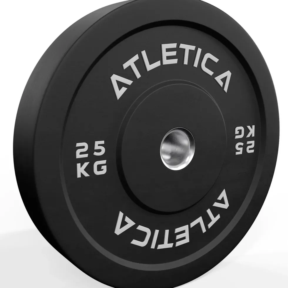 Gamma Shadow Set I Gamma Chrome Langhantel & 120kg Bumper Plates