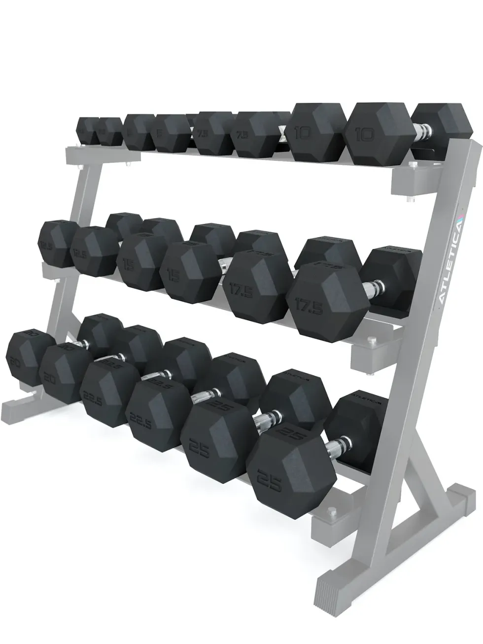 Hexagon Hantel Set | 2.5 - 25 kg