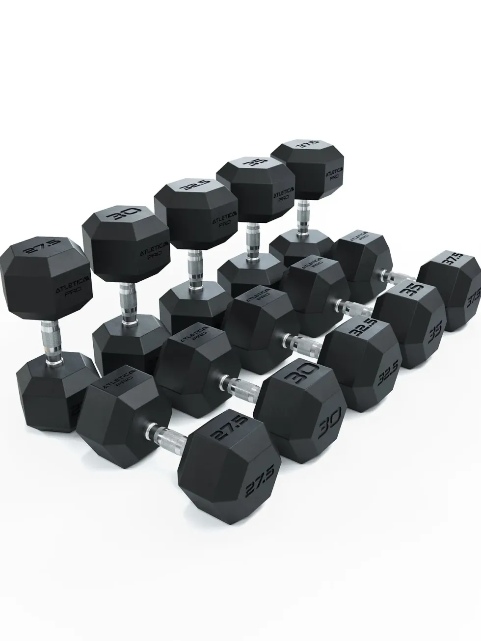 Hexagon Hanteln PRO | Set 27.5 - 37.5 kg