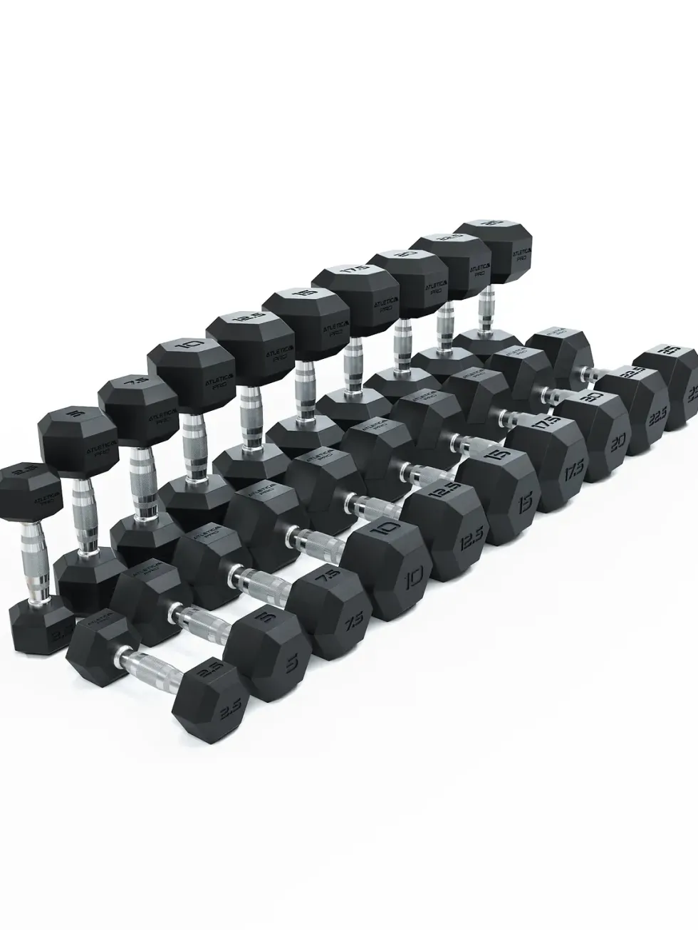 Hexagon Hanteln PRO | Set 2.5 - 25kg