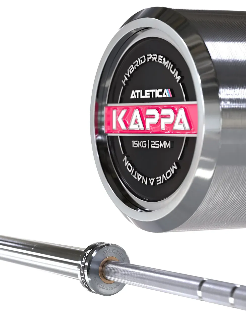Langhantel I Kappa | für Athletinnen | Extra Spin