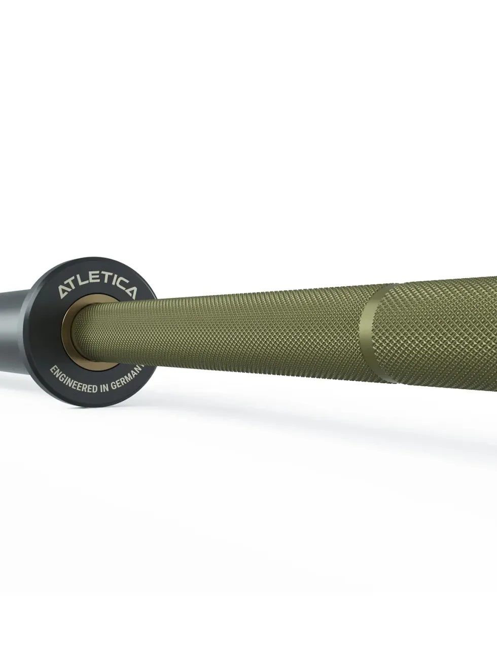 Langhantel Set | Beta Powerlifting | 190kg Color Bumper | Military Green