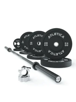 Langhantel Set | Delta HighRep | 75kg Bumper Plates