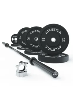 Langhantel Set | Delta HighRep | 75kg Bumper Plates