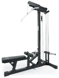 Latzug mit Ruderstation | Plate-Loaded | 3H Gripper Plates 90kg SET