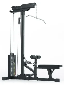Latzug mit Ruder-Station | 204cm Höhe
