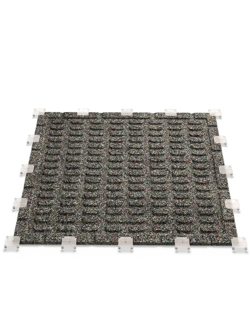 1m² BlockProtect Bodenschutzmatte 20mm | 100x100cm