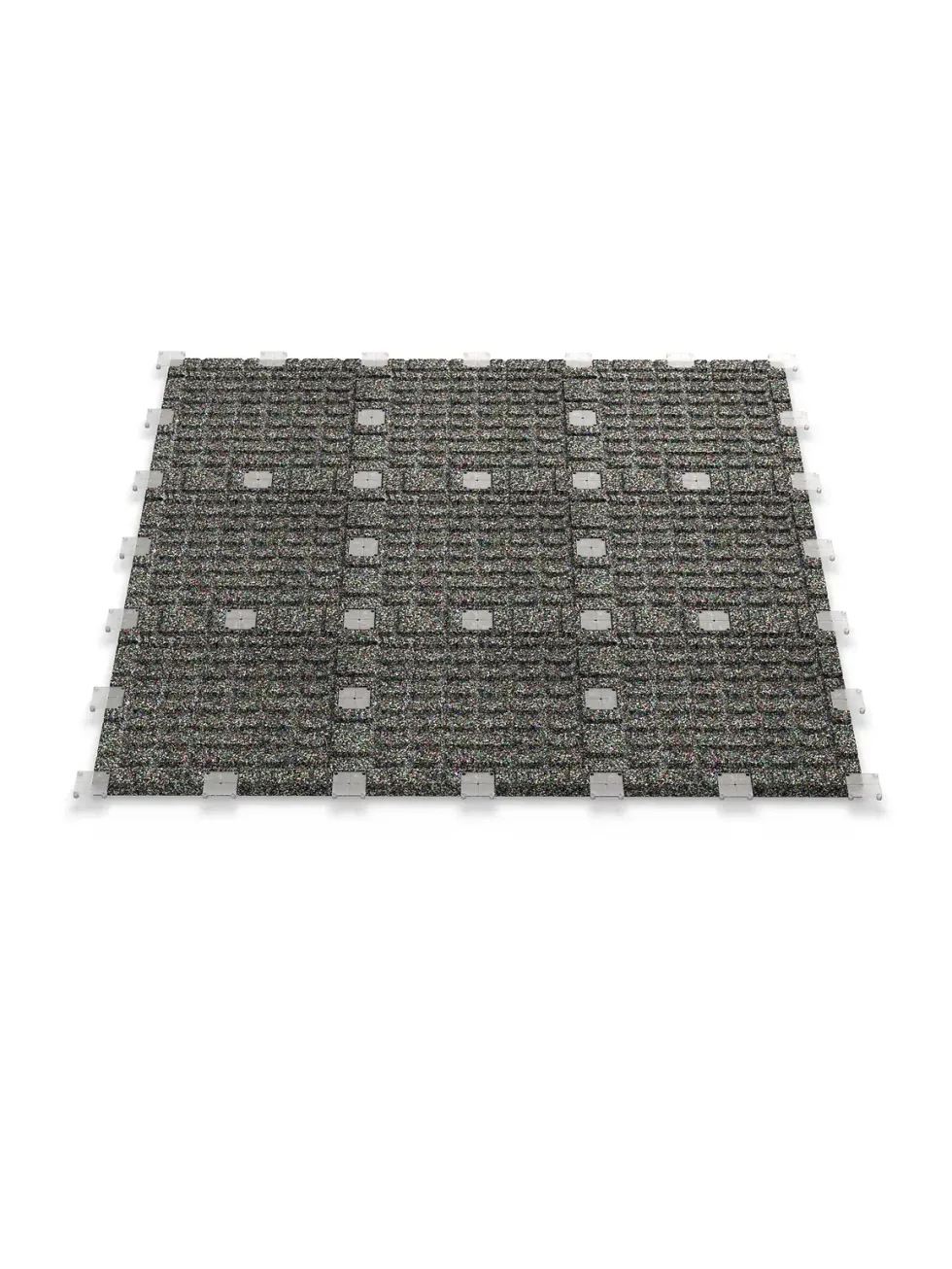 1m² MaxProtect Bodenschutzmatte 35mm 50x50cm
