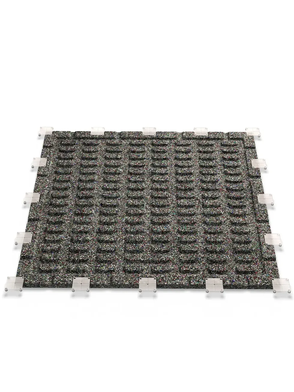 1m² MaxProtect Bodenschutzmatte 30mm 100x100cm