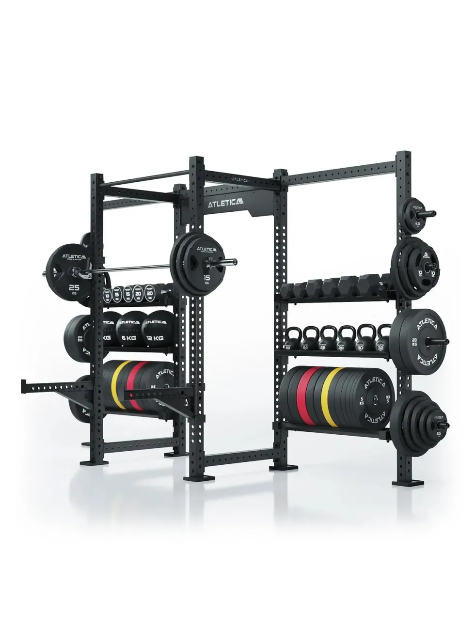 R8 Ablage für Bumper Plates und Wallballs