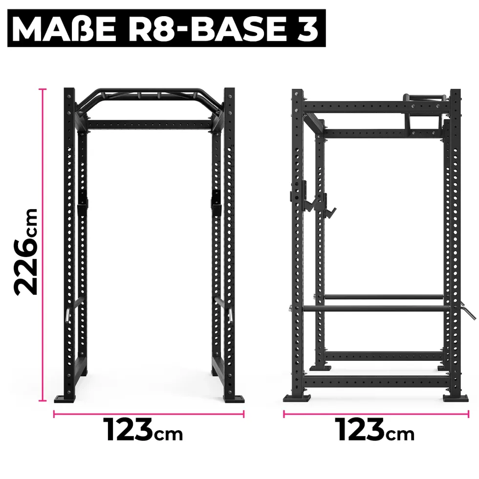 R8 Base 3 | Power Rack