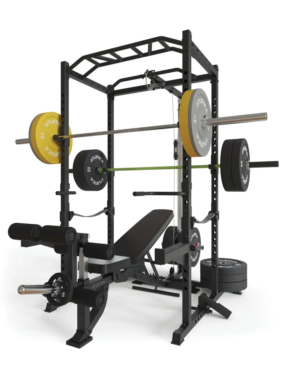 R5 Combat | Power Rack | Latzug- & Rudereinheit | 213cm