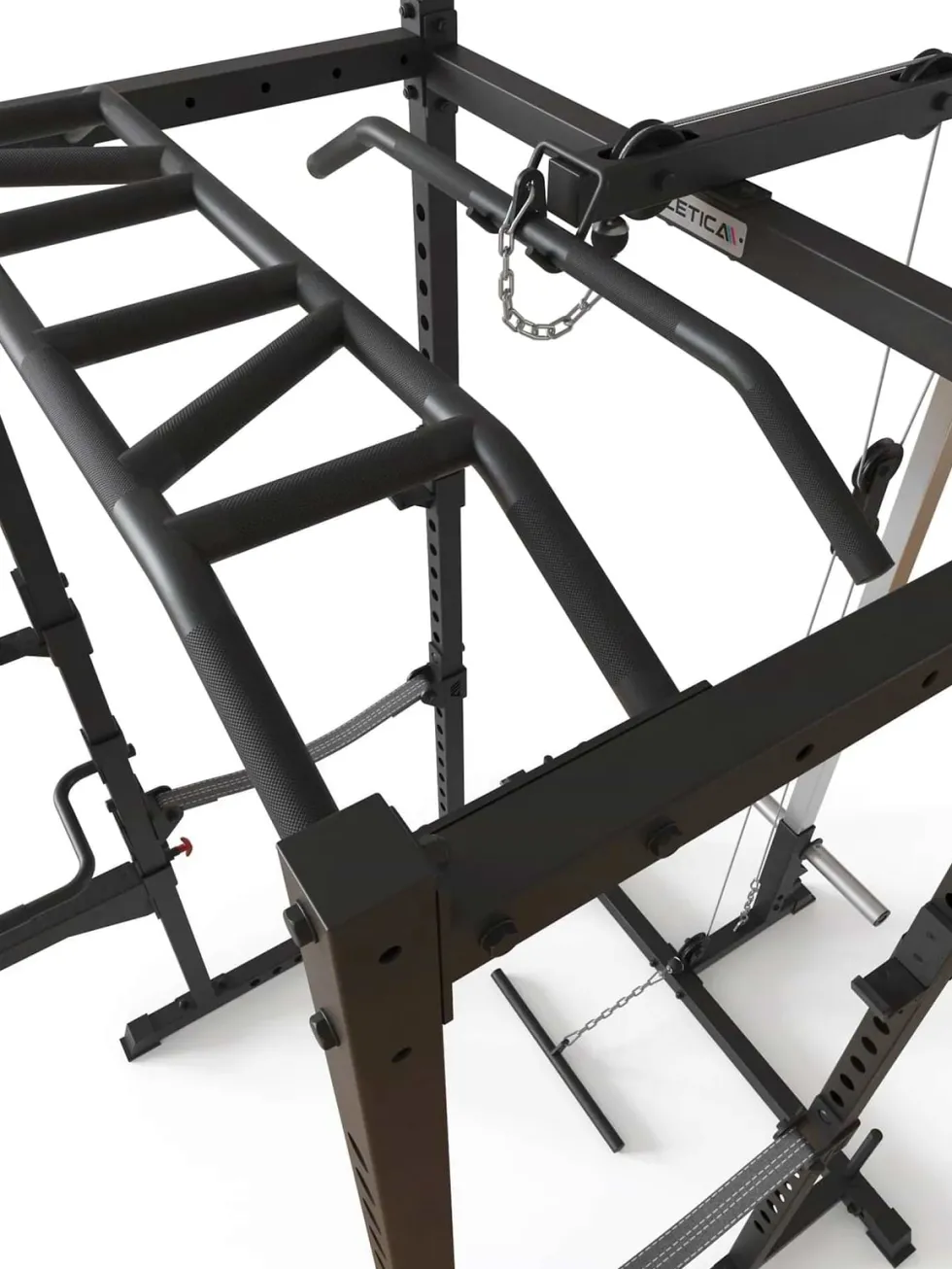R5 Combat | Power Rack | Latzug- & Rudereinheit | 195cm
