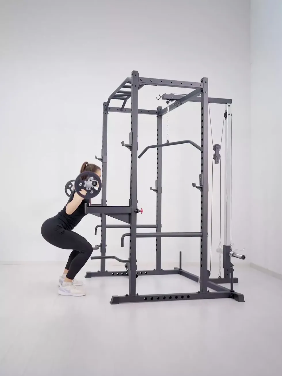 R5 Combat | Power Rack | Latzug- & Rudereinheit | 195cm