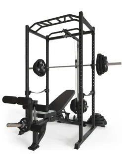 R5 Vega SET | Power Rack | 100kg Gripper Plates |Sigma Langhantel | B2 Legmaster | 213cm