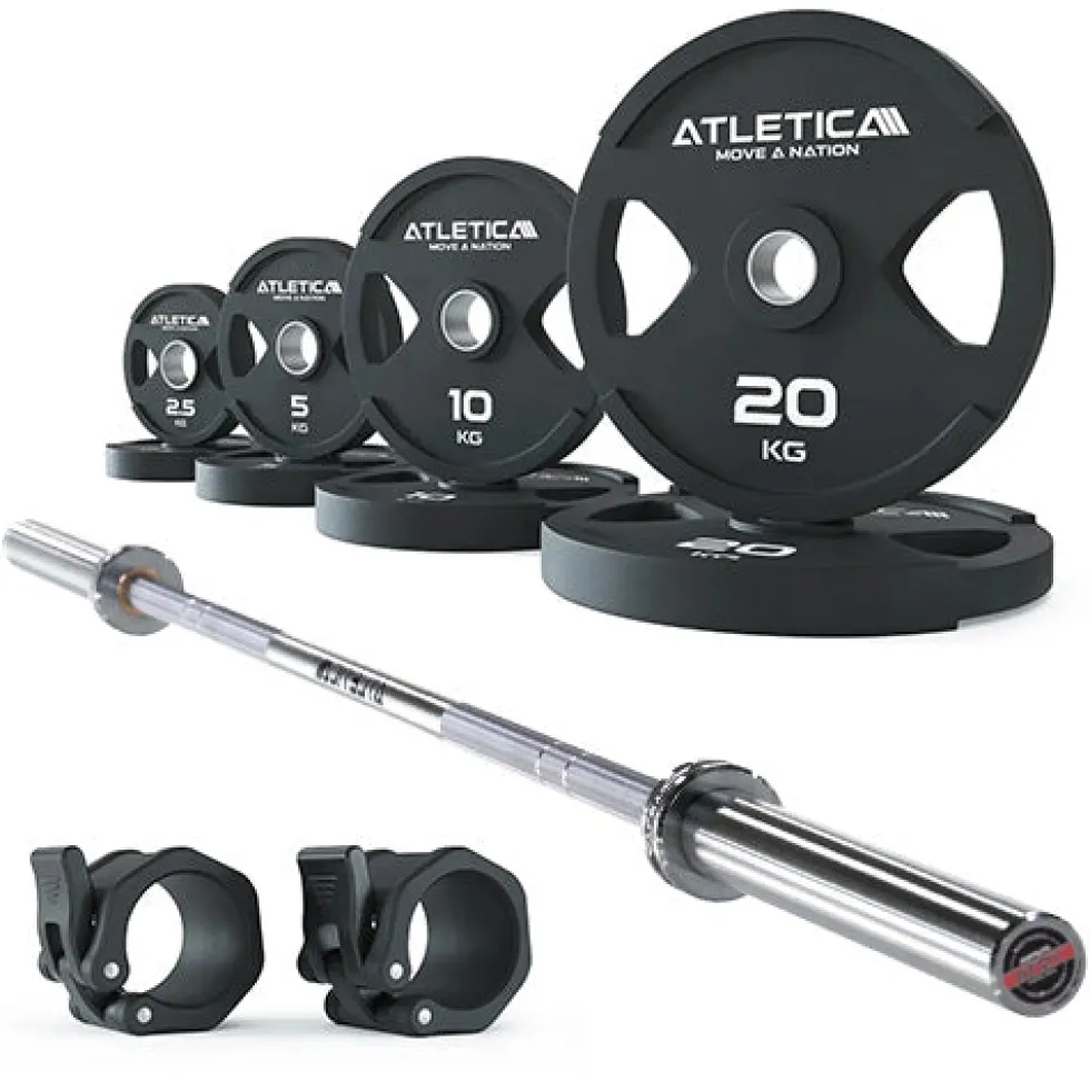 Yota Langhantel | 2H Gripper Plates 75kg | Kautschuk Hantelverschlüsse