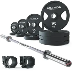 Yota Langhantel | 2H Gripper Plates 95kg | Kautschuk Hantelverschlüsse